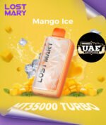 Lost Mary MT 35000 Puffs Turbo Disposable Vape Mango Ice
