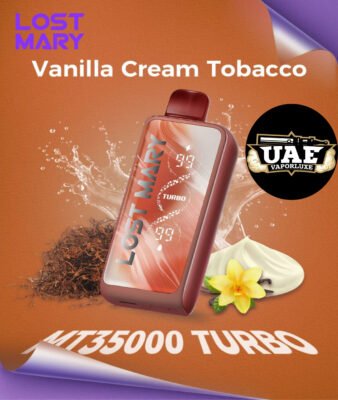 Lost Mary MT 35000 Puffs Turbo Disposable Vape Vanilla Cream