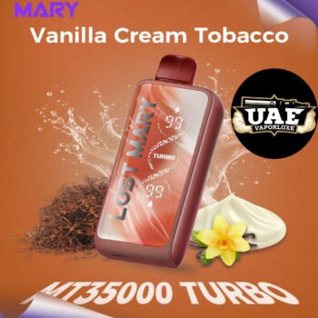 Lost Mary MT 35000 Puffs Turbo Disposable Vape Vanilla Cream