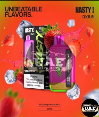 NASTY Bar 8500 Puffs 20-50Mg Disposable Vape Strawberry Ice