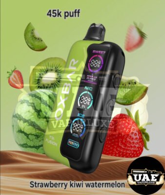 OXBAR TRI Fusion 45K Puffs Strawberry kiwi watermelon Disposable Vape