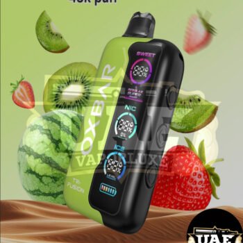 OXBAR TRI Fusion 45K Puffs Strawberry kiwi watermelon Disposable Vape
