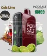 Pod Salt 15000 Puffs Cola Lime Disposable Vape