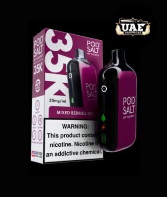 Pod Salt 20mg 35k Puffs Disposable Vape Mixed Berries Ice