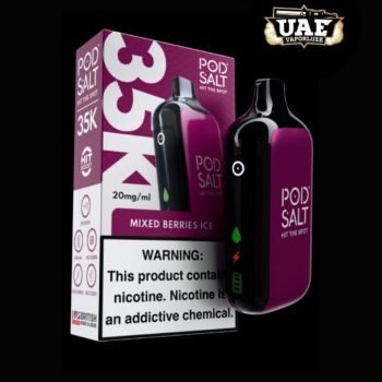 Pod Salt 20mg 35k Puffs Disposable Vape Mixed Berries Ice