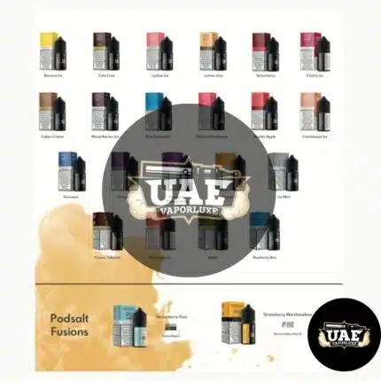 Pod Salt 30ml Salt Nic 20mg E-Liquid at UAE Vapor Luxe