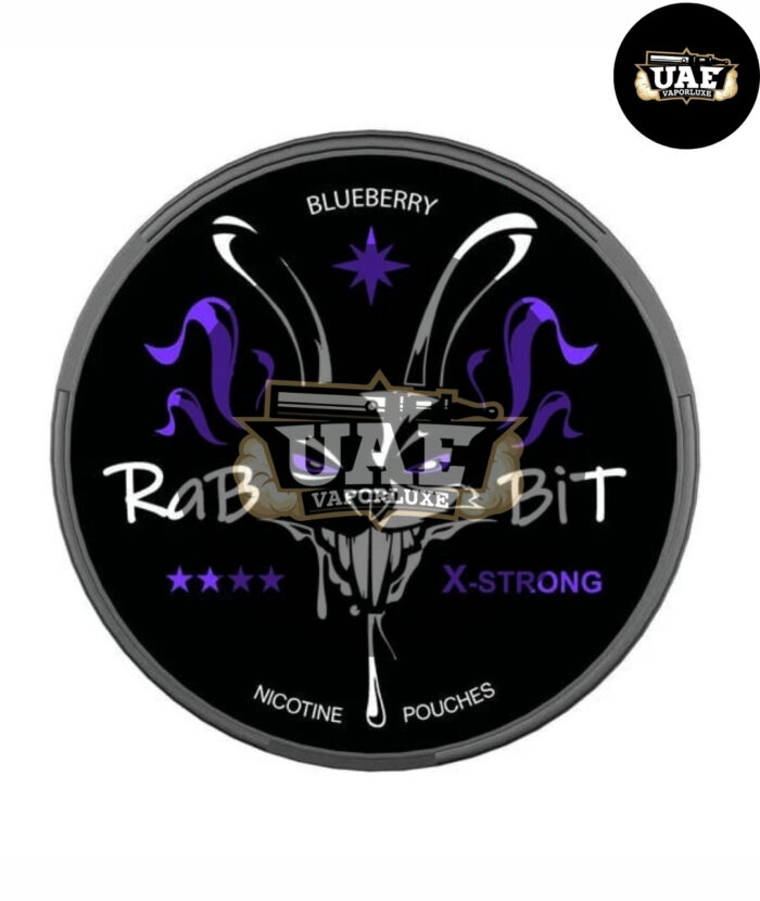 Rabbit Nicotine Pouches 20mg 26mg in UAE Blueberry