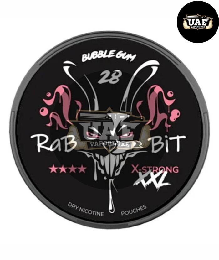 Rabbit Nicotine Pouches 20mg 26mg in UAE X-strong