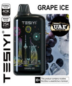 TESIYI ULTRA MAX 50MG 40K Puffs Grape ICE