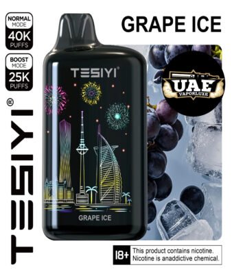 TESIYI ULTRA MAX 50MG 40K Puffs Grape ICE