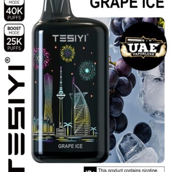 TESIYI ULTRA MAX 50MG 40K Puffs Grape ICE