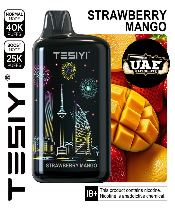 TESIYI ULTRA MAX 50MG 40K Puffs Strawberry Mango