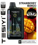TESIYI ULTRA MAX 50MG 40K Puffs Strawberry Mango