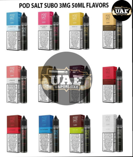 Pod Salt Subo 50ML 3MG E-Juice UAE