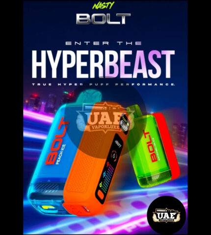 Buy Nasty Bolt 50k Disposable Vape In UAE