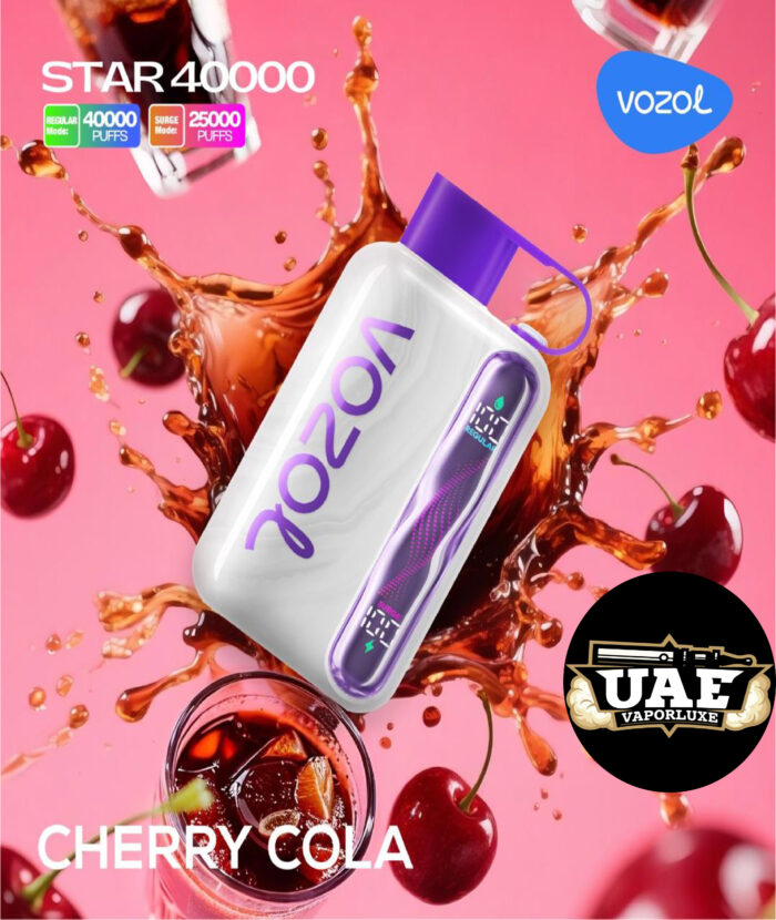 Vozol Star 5mg 40K Puffs Disposable Vape Cherry cola