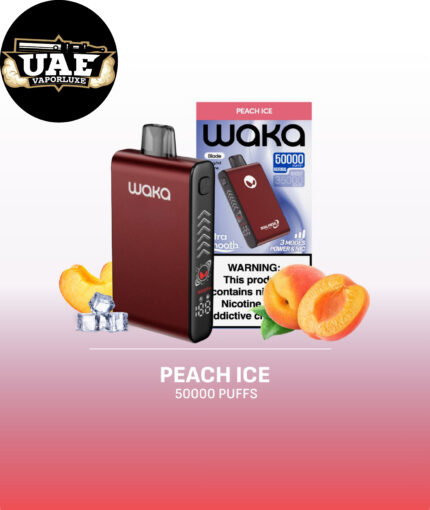Waka Blade 50K Puffs Disposable Vape Peach Ice