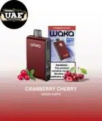 Waka Blade 50K Puffs Disposable Vape Cranberry Cherry