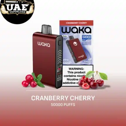 Waka Blade 50K Puffs Disposable Vape Cranberry Cherry