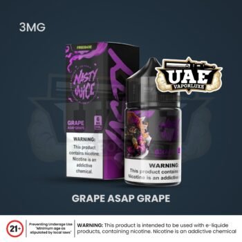 NASTY 60ML 3MG E-LIQUID Flavors GRAPE ASAP GRAPE