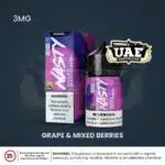NASTY 60ML 3MG E-LIQUID Flavors GRAPE AND MIXED BERRIES