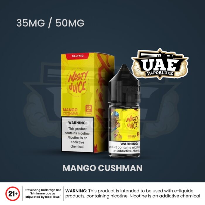 Nasty Salt Nicotine 30 ML 30MG 50MG Mango Chusman