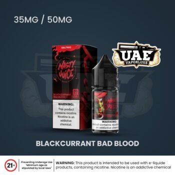 Nasty Salt Nicotine 30 ML 35MG 50MG Black Current BAD blood