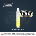 HAYATI Pro Max 4000 plus Puffs 20mg Disposable Vape Banana ICE