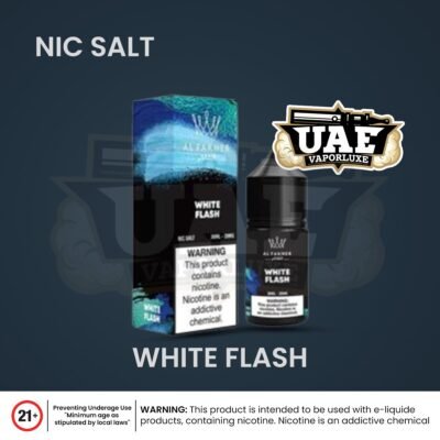 Al Fakher Salt Nicotine 30mg 30ml Liquid White Flash