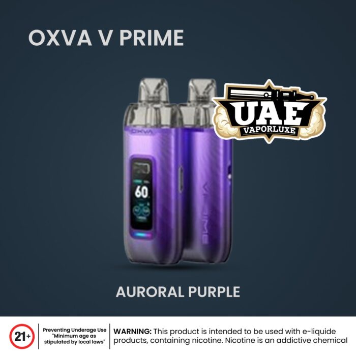 OXVA VPRIME Pod Kit 60W – 1st Auto-Draw DTL Pod in UAE | Buy Now
