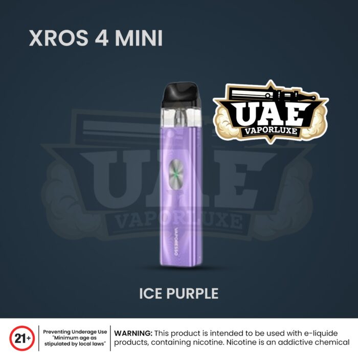 Vaporesso Xros 4 Mini Pod Kit 30W Ice Purple