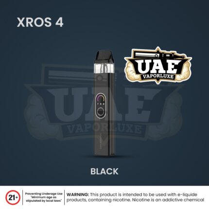 VAPORESSO XROS 4 Pod System Kit Black