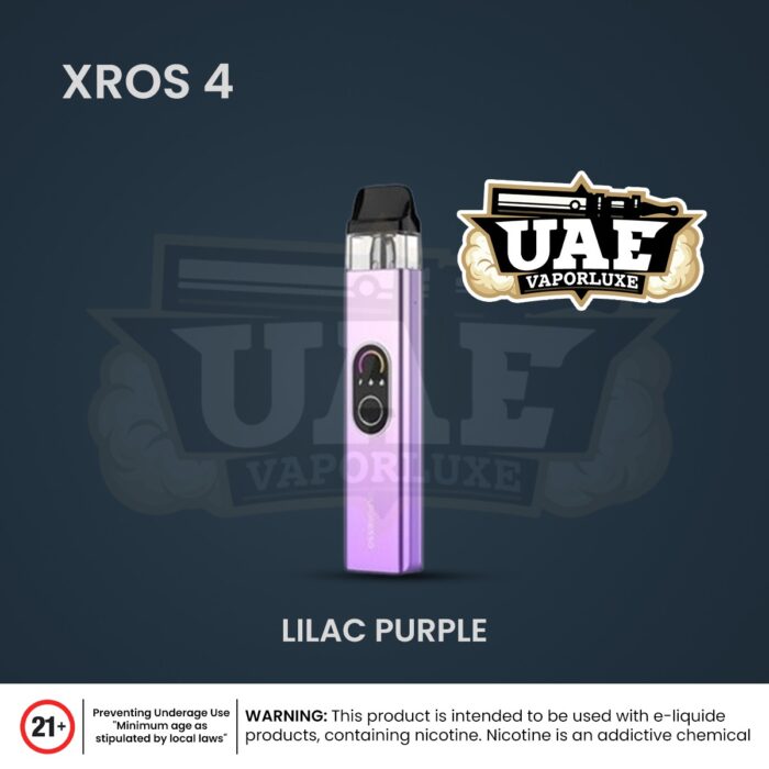 VAPORESSO XROS 4 Pod System Kit Lilac Purple