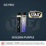 Uwell Caliburn G3 Pro Pod Kit Golden Purple
