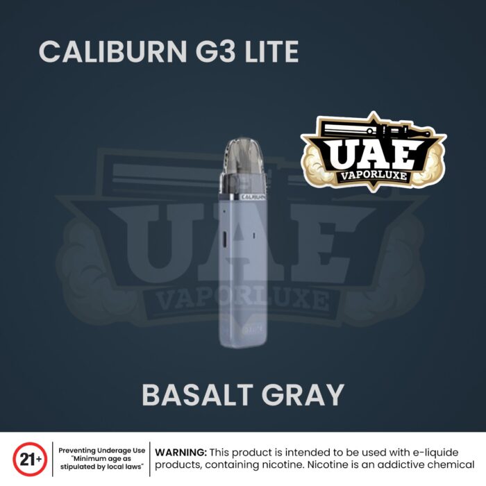 Uwell Caliburn G3 Lite Pod Kit Basalt Gray