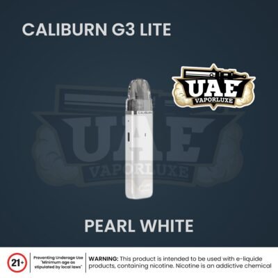 Uwell Caliburn G3 Lite Pod Kit Pearl White