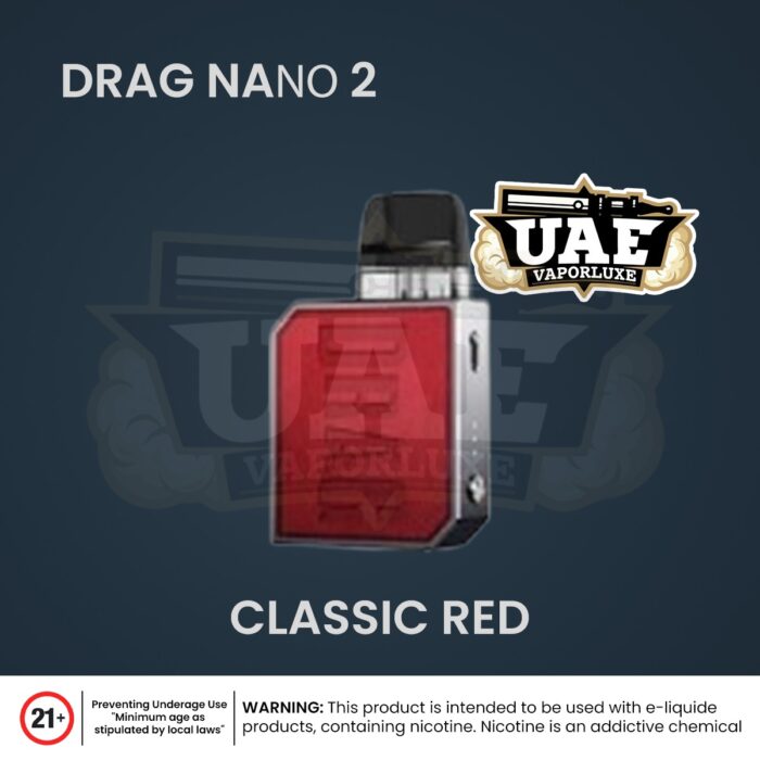 Voopoo Drag Nano 2 Pod System Kit Classic Red