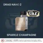 Voopoo Drag Nano 2 Pod System Kit Sparkle champagne