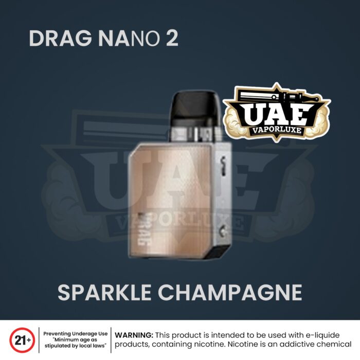 Voopoo Drag Nano 2 Pod System Kit Sparkle champagne