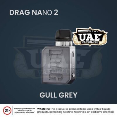 Voopoo Drag Nano 2 Pod System Kit Gull Grey