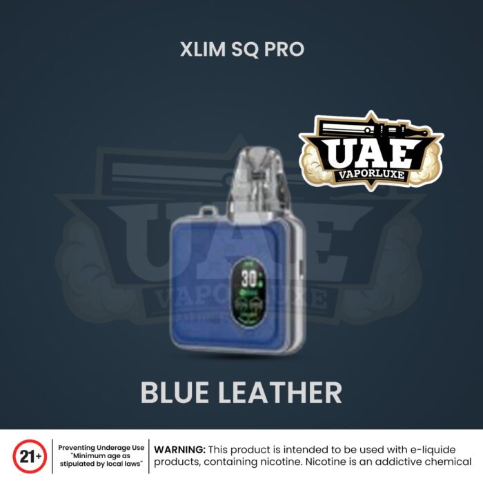 Oxva Xlim SQ Pro Pod Kit Black Leather