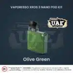 Vaporesso Xros 3 Nano Kit Olive Green