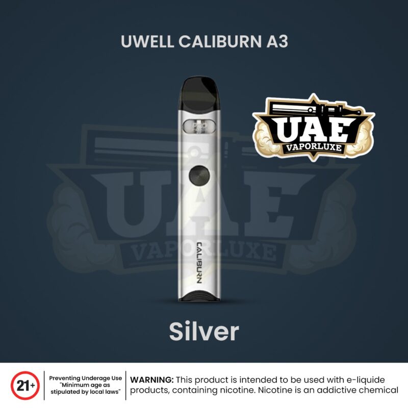 Uwell Caliburn A3 Pod System Silver
