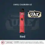 Uwell Caliburn A3 Pod System red