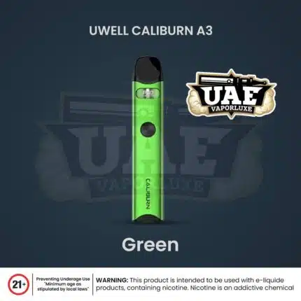 Uwell Caliburn A3 Pod System green