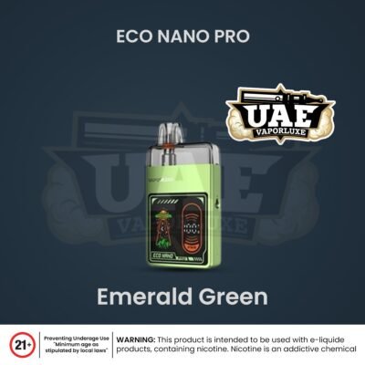 Vaporesso Eco Nano Pro Pod Kit In UAE Emreald Green