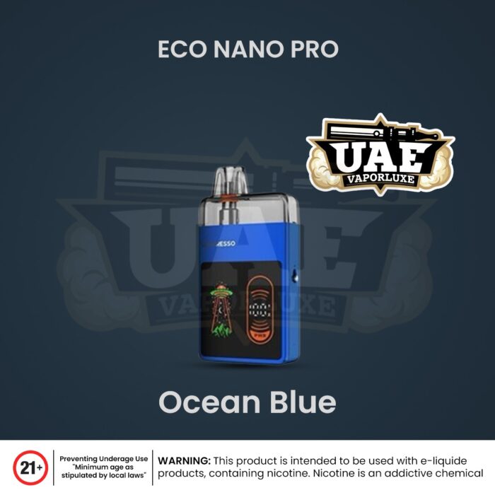 Vaporesso Eco Nano Pro Pod Kit In UAE Ocean Blue