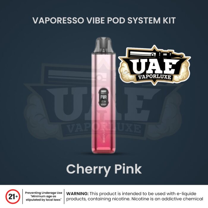 Vaporesso VIBE Pod System Kit 1100mAh Cherry Pink