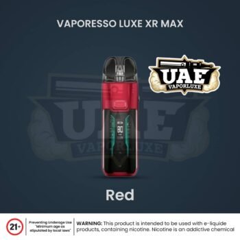 Vaporesso Luxe XR Max Pod Kit In UAE red