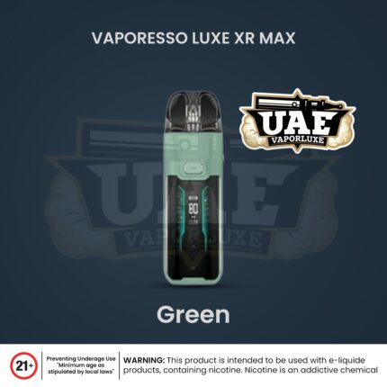 Vaporesso Luxe XR Max Pod Kit In UAE Green